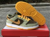 Authentic SB Dunk Low  Dusty Olive