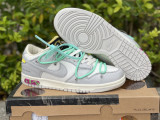 Authentic Off-White x Nike Dunk Low “04 to 50”