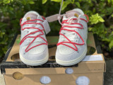 Authentic OFF-WHITE x Futura x Nike Dunk Low “33 to 50”