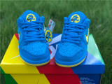 Authentic Grateful Dead x Nike SB Dunk Low Skype Blue/Yellow