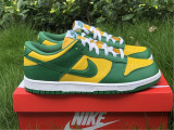 Authentic Nike Dunk Low Brazil Green/Yellow