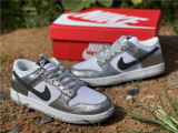 Authentic Nike SB Dunk Low Black/White /Silver Grey