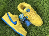 Authentic Nike SB Dunk Low  Pro QS Opti Yellow/Blue Fury