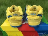 Authentic Nike SB Dunk Low  Pro QS Opti Yellow/Blue Fury