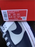 Authentic Nike Dunk Low “Brooklyn Nets” Dark Blue/Grey White