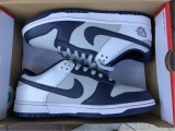 Authentic Nike Dunk Low “Brooklyn Nets” Dark Blue/Grey White