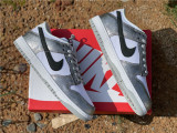 Authentic Nike SB Dunk Low Black/White /Silver Grey