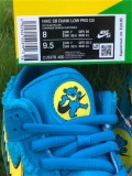 Authentic Grateful Dead x Nike SB Dunk Low Skype Blue/Yellow