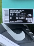 Authentic Nike Dunk Low Shadow Grey/Black/White