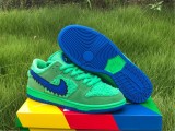 Authentic Grateful Dead x Nike SB Dunk Low Green Spark/Soar