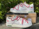 Authentic OFF-WHITE x Futura x Nike Dunk Low “33 to 50”
