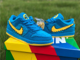 Authentic Grateful Dead x Nike SB Dunk Low Skype Blue/Yellow