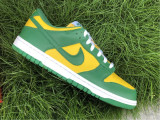 Authentic Nike Dunk Low Brazil Green/Yellow