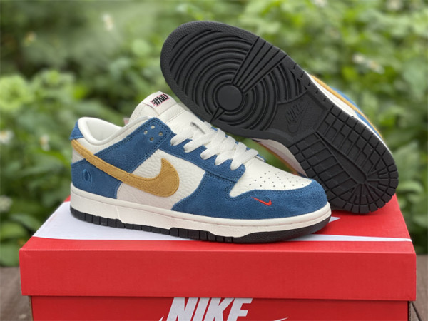 Authentic Kasina x Nike Dunk Low University Gold