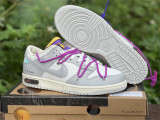Authentic OFF-WHITE x Futura x Nike Dunk Low “28 to 50”