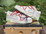 Authentic OFF-WHITE x Nike Dunk Low “13 to 50”