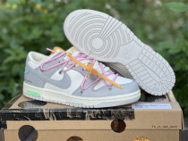 Authentic OFF-WHITE x Futura x Nike Dunk Low “09 to 50”