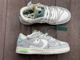 Authentic OFF-WHITE x Futura x Nike Dunk Low “42 to 50”