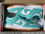 Authentic Nike Dunk Low “Turquoise and Orange”