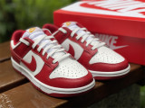 Authentic Nike Dunk Low「Gym Red」