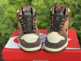 Authentic Bodega x Nike Dunk High “Legend” Mustang Brown/Beige White