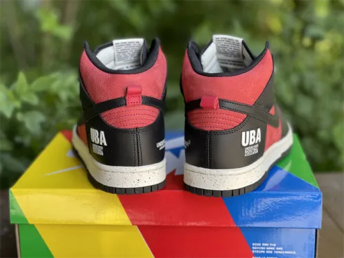 Authentic Undercover x Nike Dunk High “UBA Black/Red