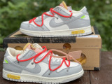 Authentic OFF-WHITE x Futura x Nike Dunk Low “06 to 50”