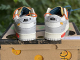 Authentic OFF-WHITE x Futura x Nike Dunk Low “44 to 50”