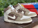 Authentic Nike Dunk High “Light Chocolate”