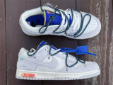 Authentic OFF-WHITE x Futura x Nike Dunk Low “16 to 50”