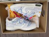 Authentic OFF-WHITE x Futura x Nike Dunk Low “38 to 50”