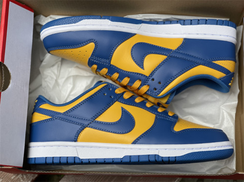 Authentic Nike Dunk Low UCLA BLUE/ORANGE