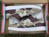 Authentic Nike Dunk Low Light Stone/KHAKI-WHITE