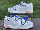 Authentic OFF-WHITE x Futura x Nike Dunk Low “16 to 50”