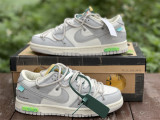 Authentic OFF-WHITE x Futura x Nike Dunk Low “42 to 50”