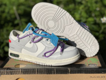 Authentic OFF-WHITE x Futura x Nike Dunk Low “47 to 50”