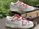 Authentic OFF-WHITE x Nike Dunk Low “13 to 50”