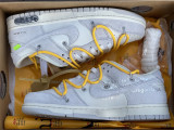 Authentic OFF-WHITE x Futura x Nike Dunk Low “29 to 50”