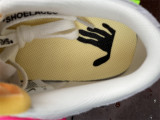 Authentic OFF-WHITE x Futura x Nike Dunk Low Grey Hyper Pink