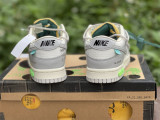 Authentic OFF-WHITE x Futura x Nike Dunk Low “42 to 50”