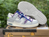 Authentic OFF-WHITE x Futura x Nike Dunk Low “39 to 50”