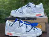 Authentic OFF-WHITE x Futura x Nike Dunk Low “16 to 50”
