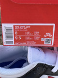 Authentic Dunk SB Low White/Black/Red