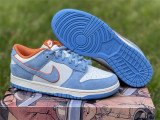 Authentic  Otomo Katsuhiro x SB Dunk Low  Steamboy OST White/Blue/Orange