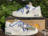 Authentic OFF-WHITE x Nike Dunk Low “22 to 50”