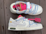 Authentic OFF-WHITE x Futura x Nike Dunk Low “38 to 50”