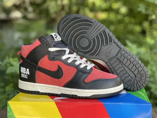 Authentic Undercover x Nike Dunk High “UBA Black/Red