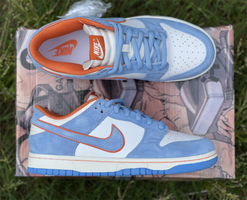 Authentic  Otomo Katsuhiro x SB Dunk Low  Steamboy OST White/Blue/Orange