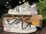 Authentic OFF-WHITE x Futura x Nike Dunk Low “22 to 50”