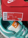 Authentic Nike Dunk Low “Turquoise and Orange”